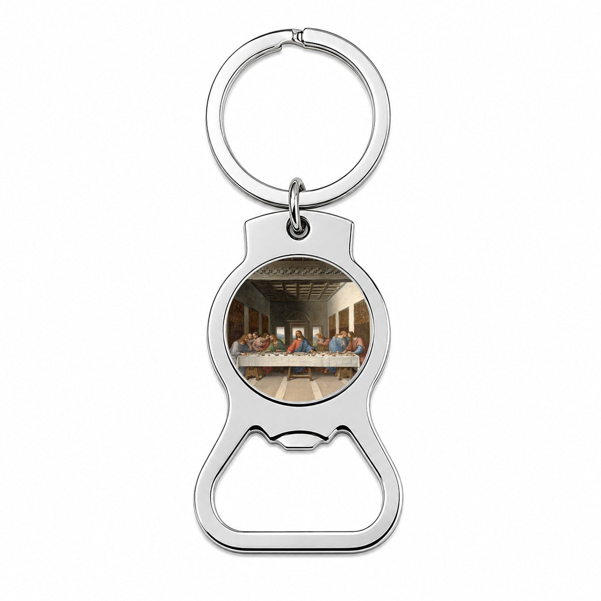The Last Supper By Leonardo Da Vinci Inspired Jesus Christ Easter Bottle Opener Keychain