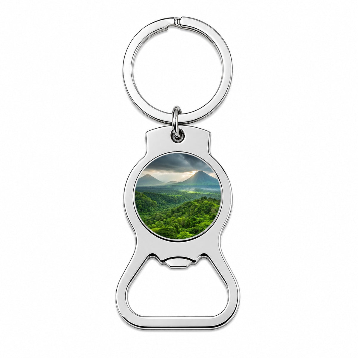 Volcanoes National Park Hawaii Bottle Opener Keychain