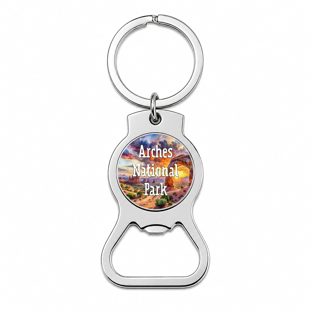 Arches National Park Utah Bottle Opener Keychain