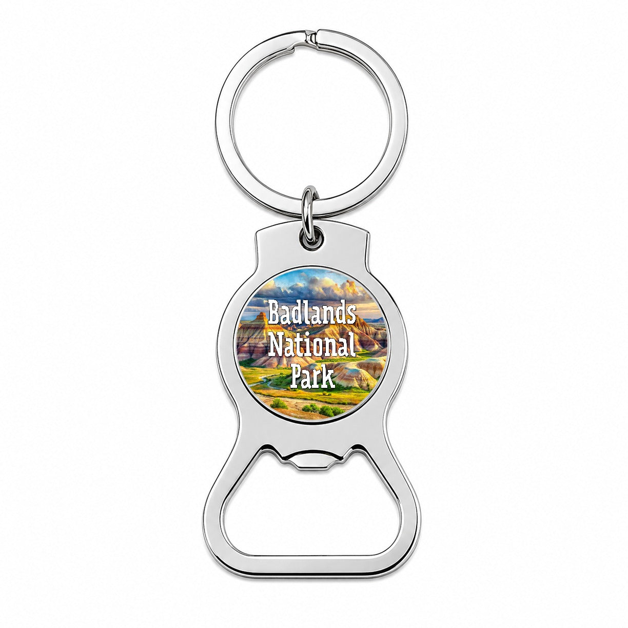 Badlands National Park South Dakota Bottle Opener Keychain
