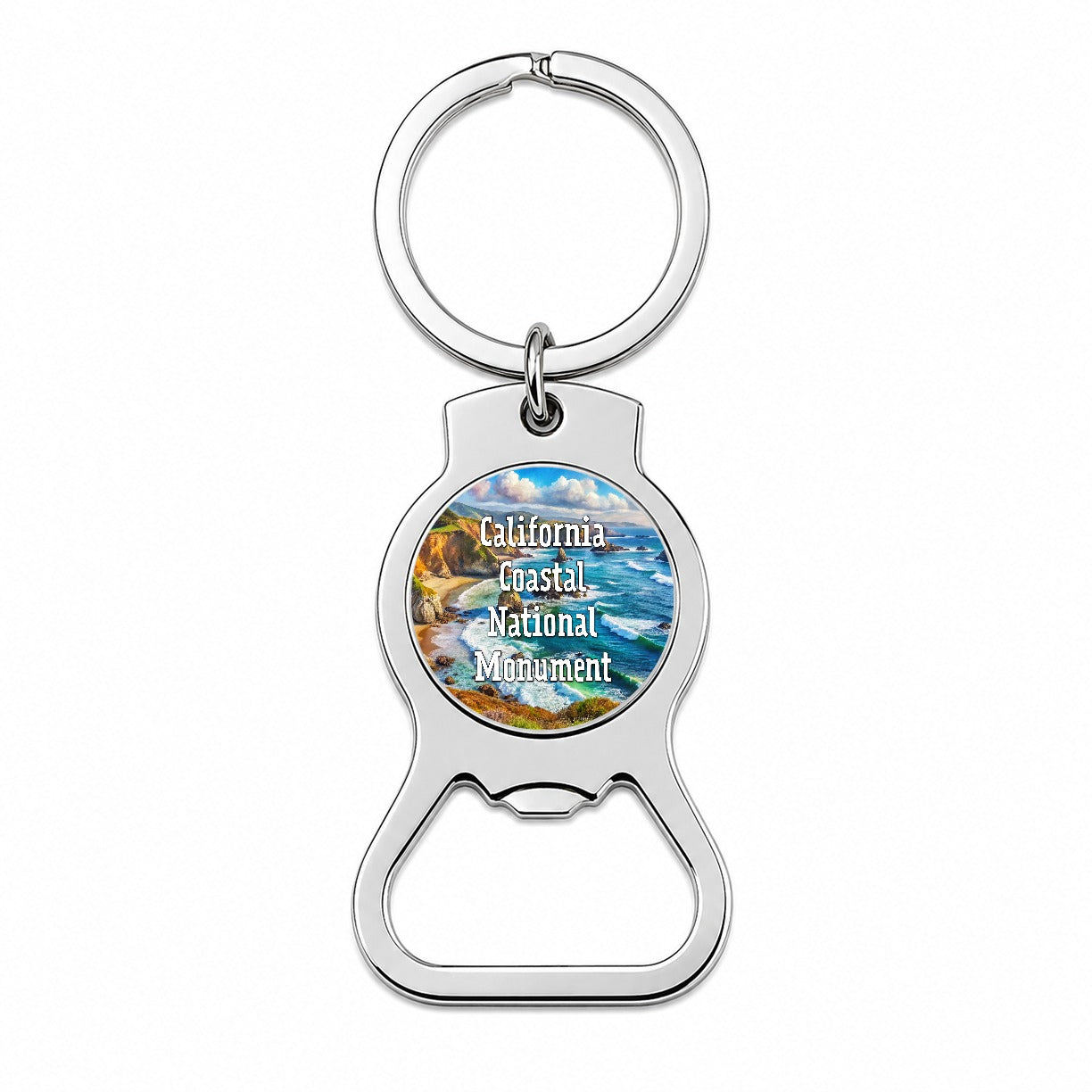 California Coastal National Monument California Bottle Opener Keychain