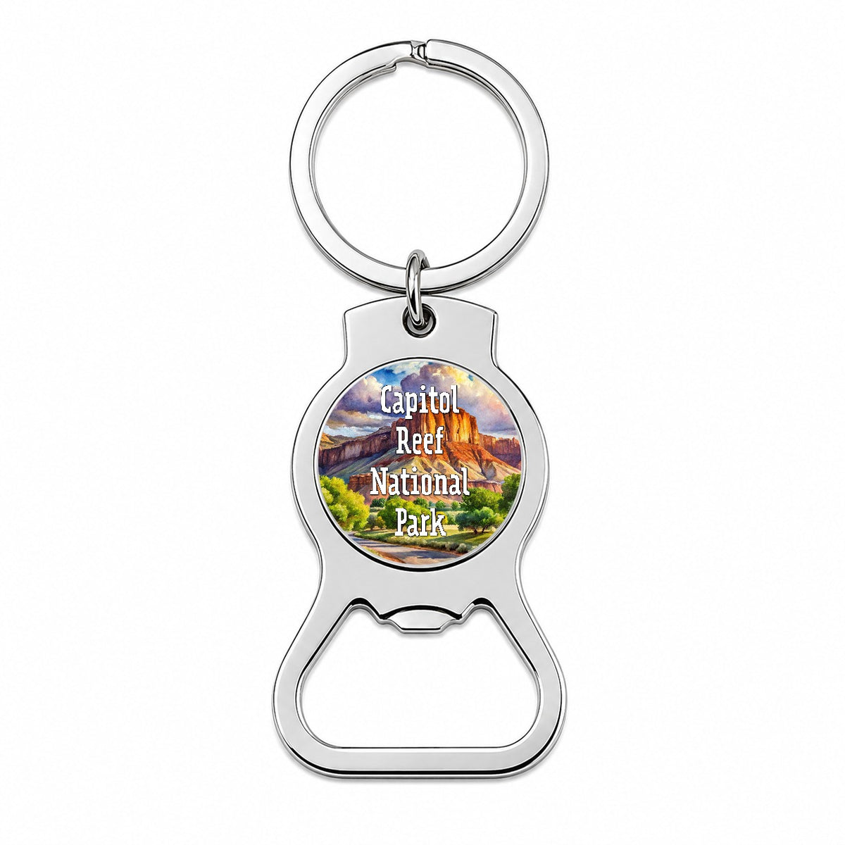 Capitol Reef National Park Utah Bottle Opener Keychain