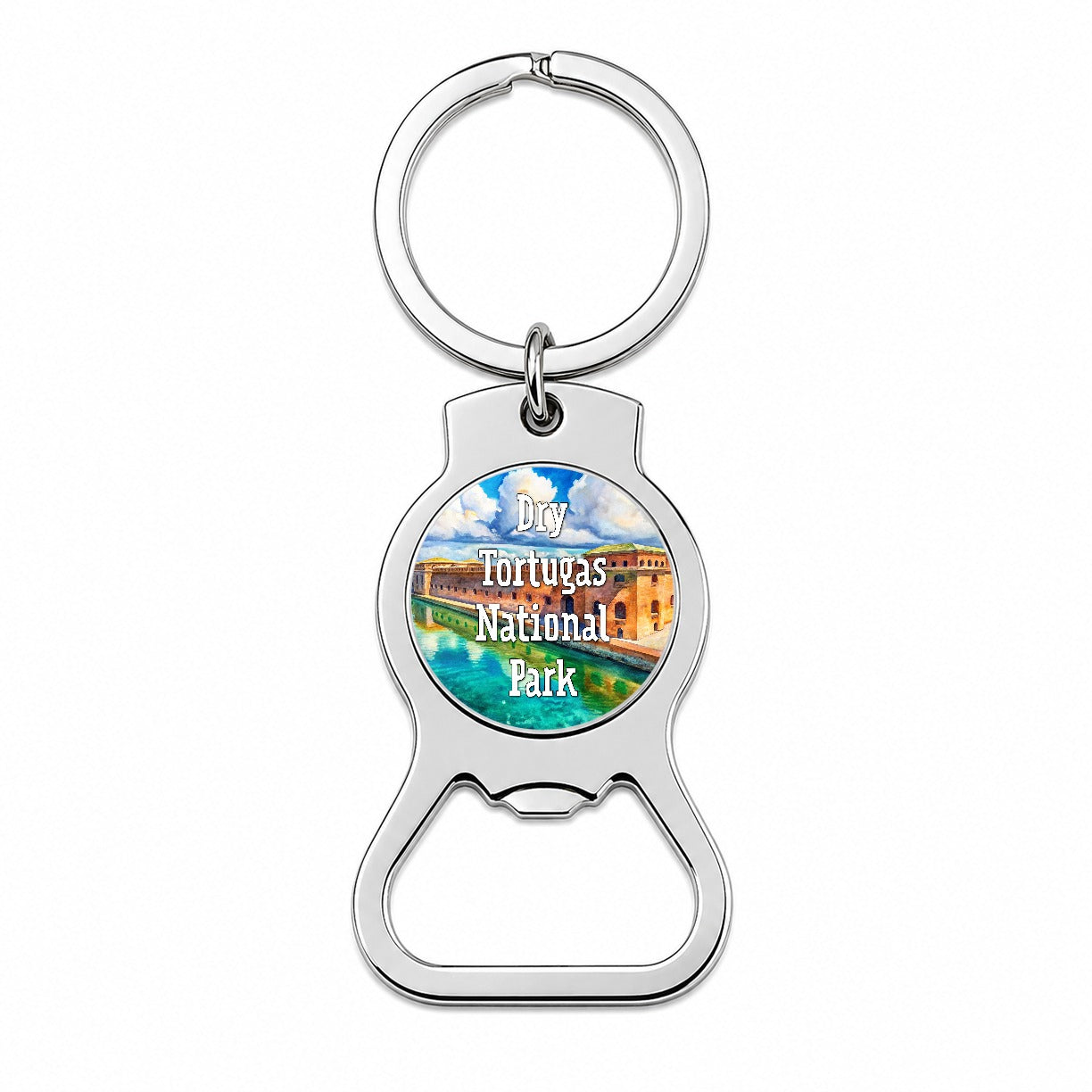 Dry Tortugas National Park Florida Bottle Opener Keychain