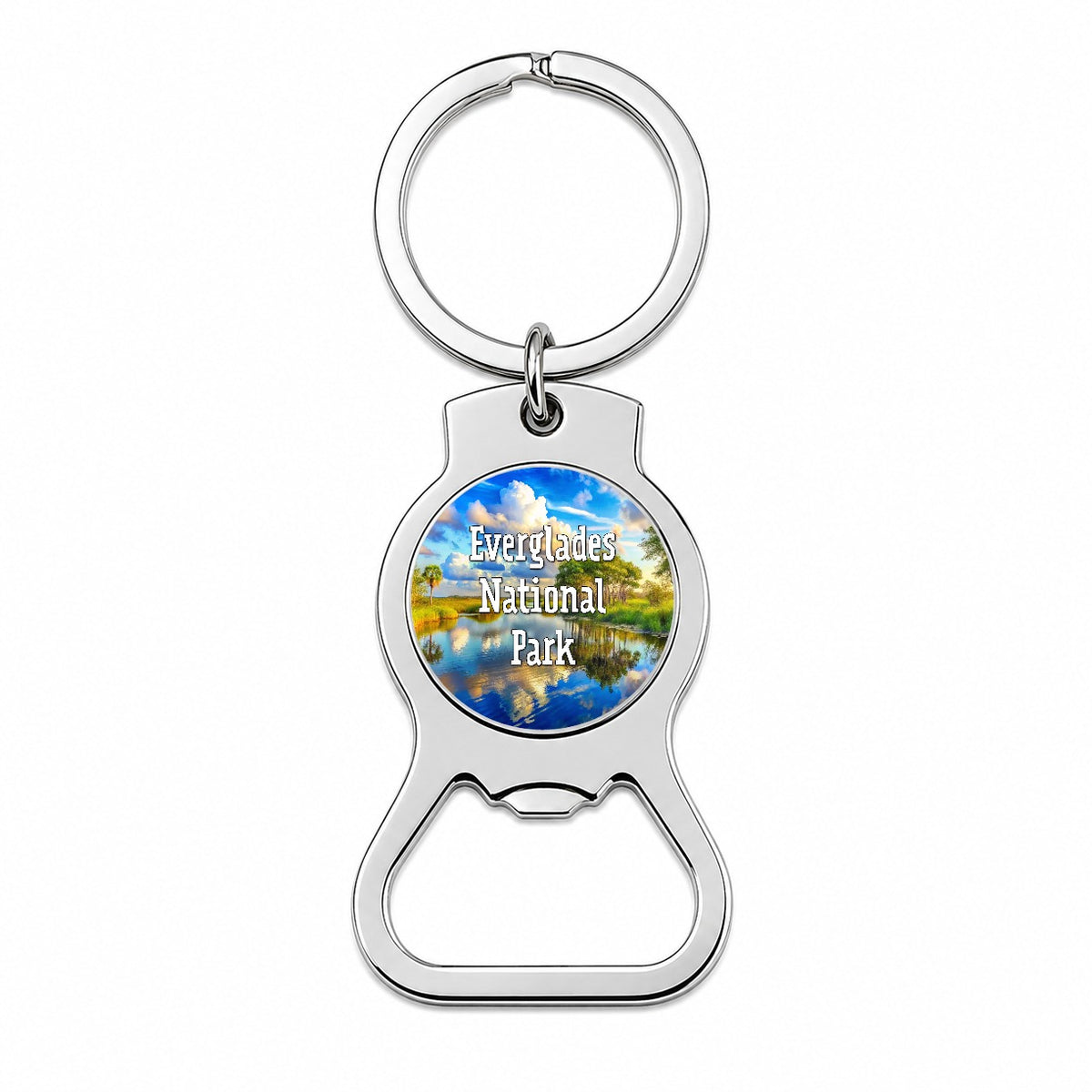 Everglades National Park Florida Bottle Opener Keychain