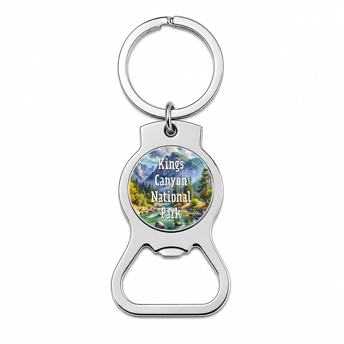 Kings Canyon National Park California Bottle Opener Keychain