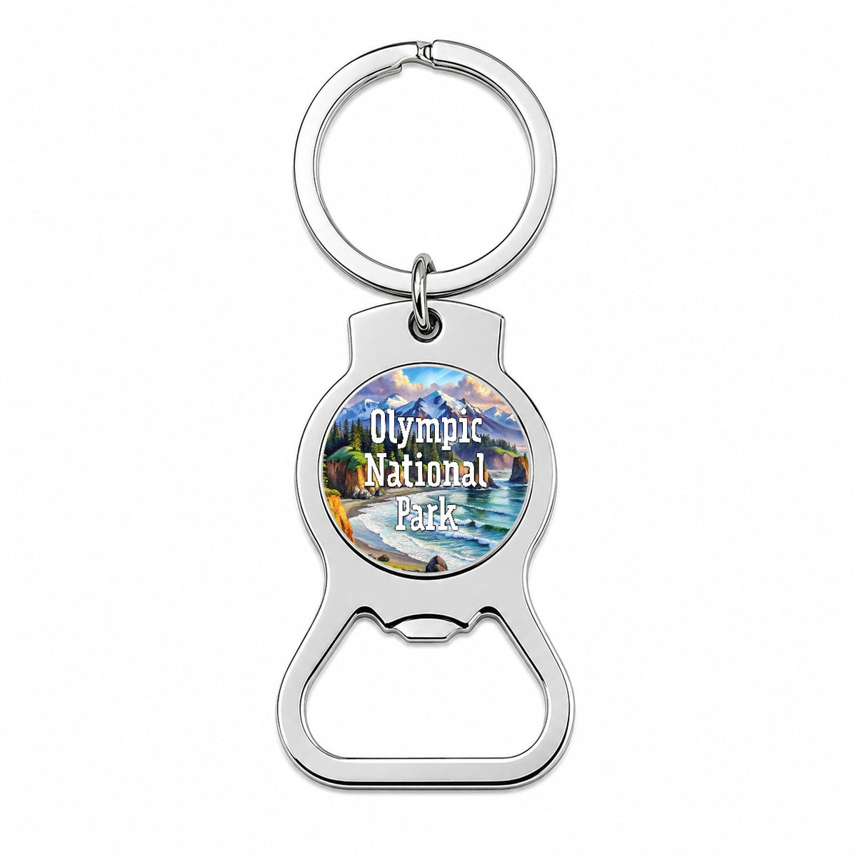 Olympic National Park Washington Bottle Opener Keychain