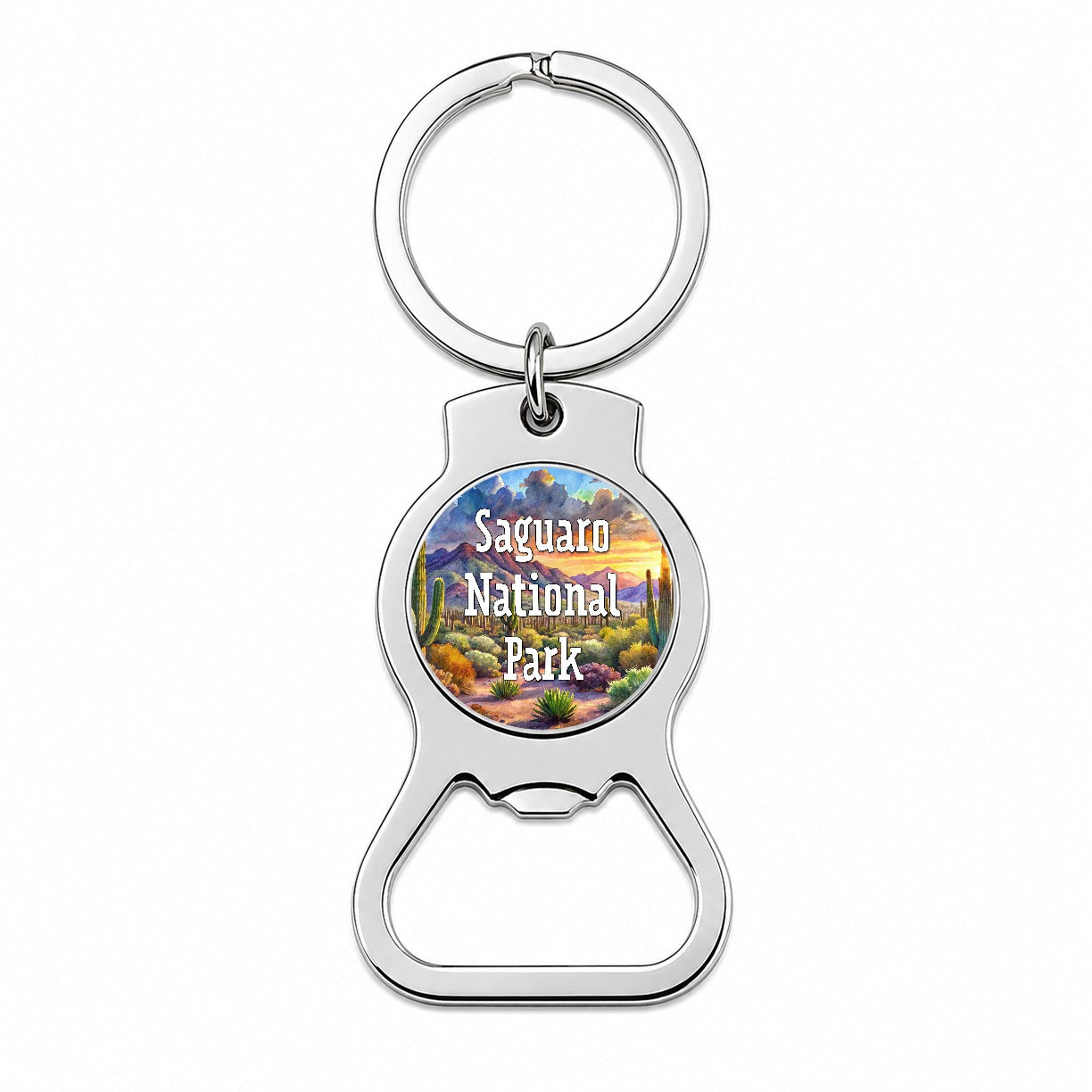 Saguaro National Park Arizona Bottle Opener Keychain