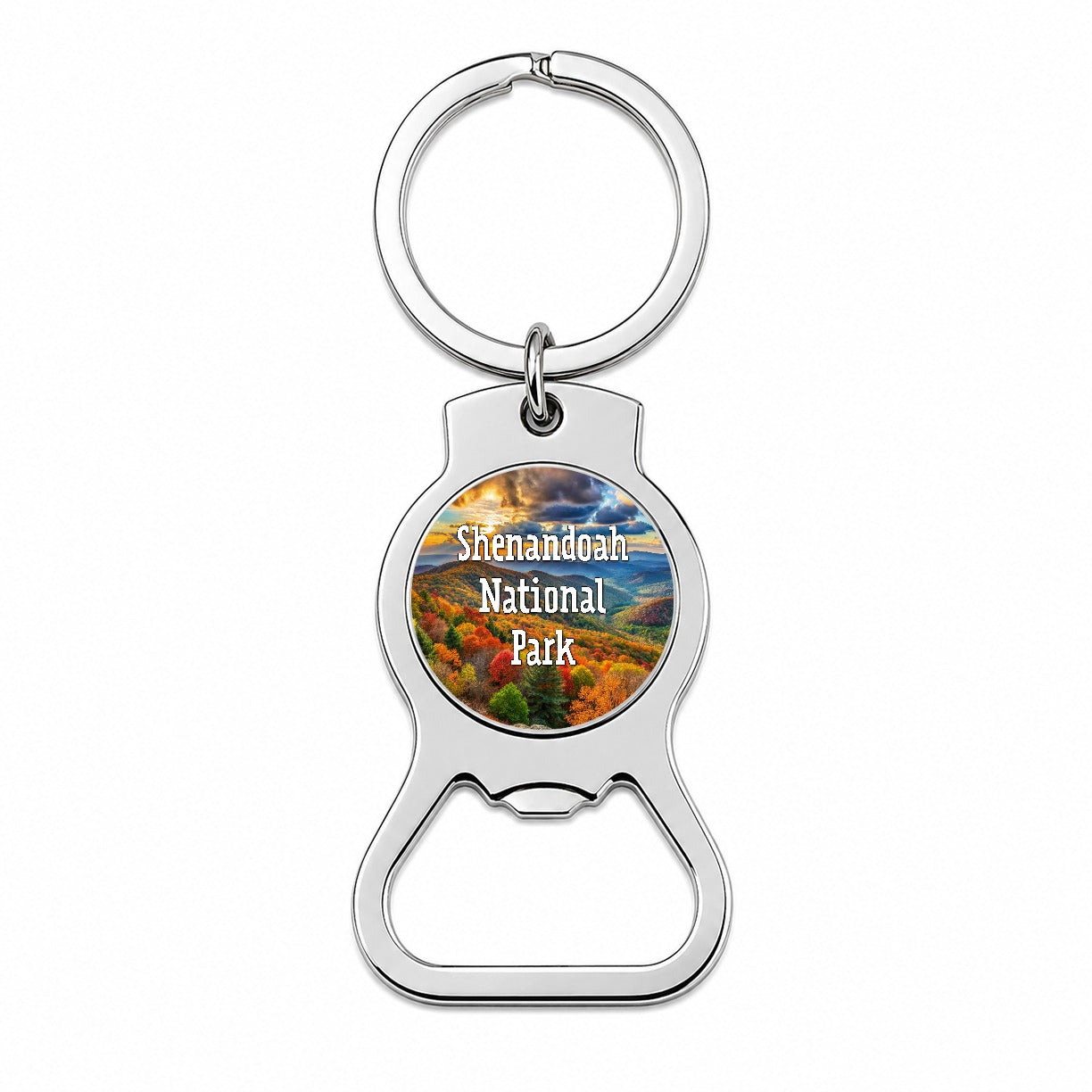 Shenandoah National Park Virginia Bottle Opener Keychain