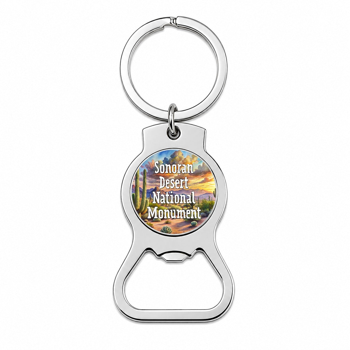 Sonoran Desert National Monument Arizona Bottle Opener Keychain