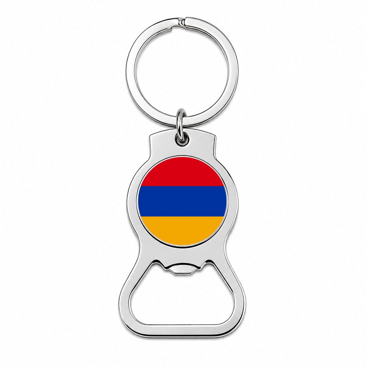 Armenia Country Flag Bottle Opener Keychain
