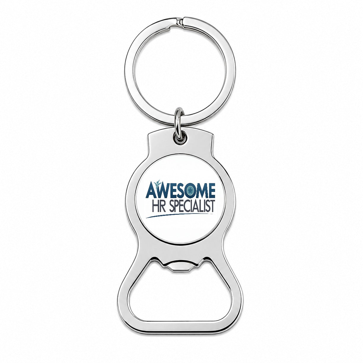 Awesome HR Specialist Human Resources Inspirational Bottle Opener Keychain
