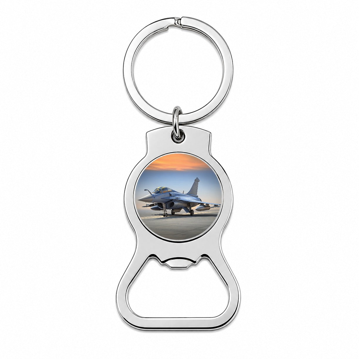 Dassault Rafale French Multirole Fighter Plane Bottle Opener Keychain