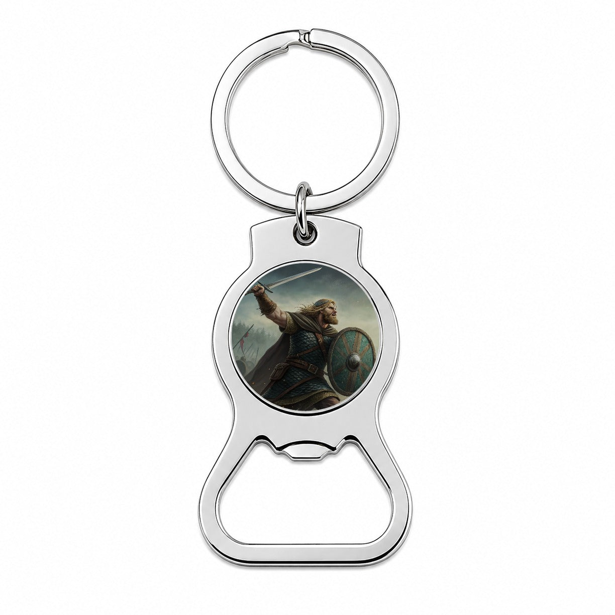 Beowulf Viking Legend Bottle Opener Keychain