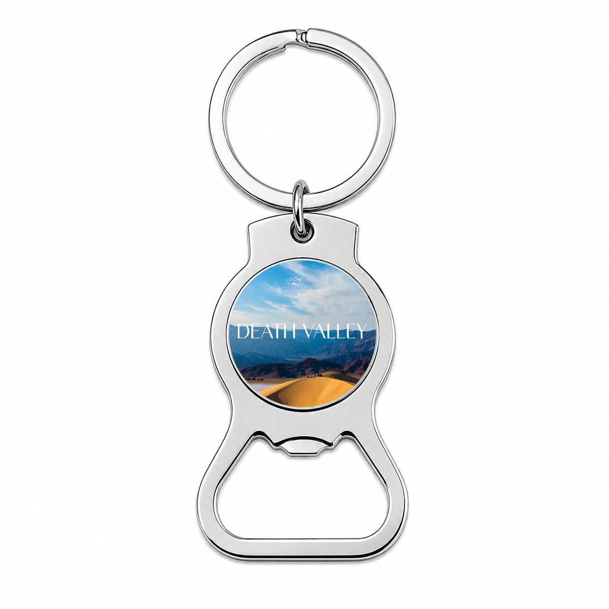 Death Valley California Travel Bottle Opener Keychain