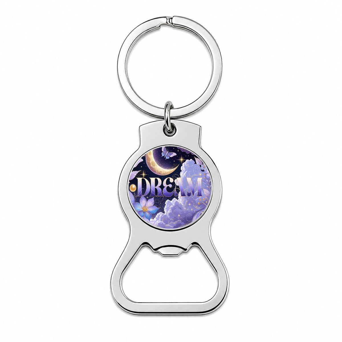 Dream Moon Sky Dreamer Bottle Opener Keychain