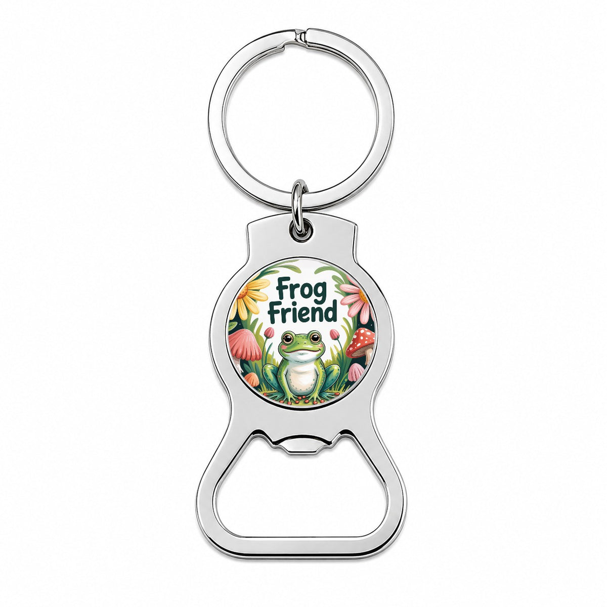 Frog Friend Charming Bottle Opener Keychain
