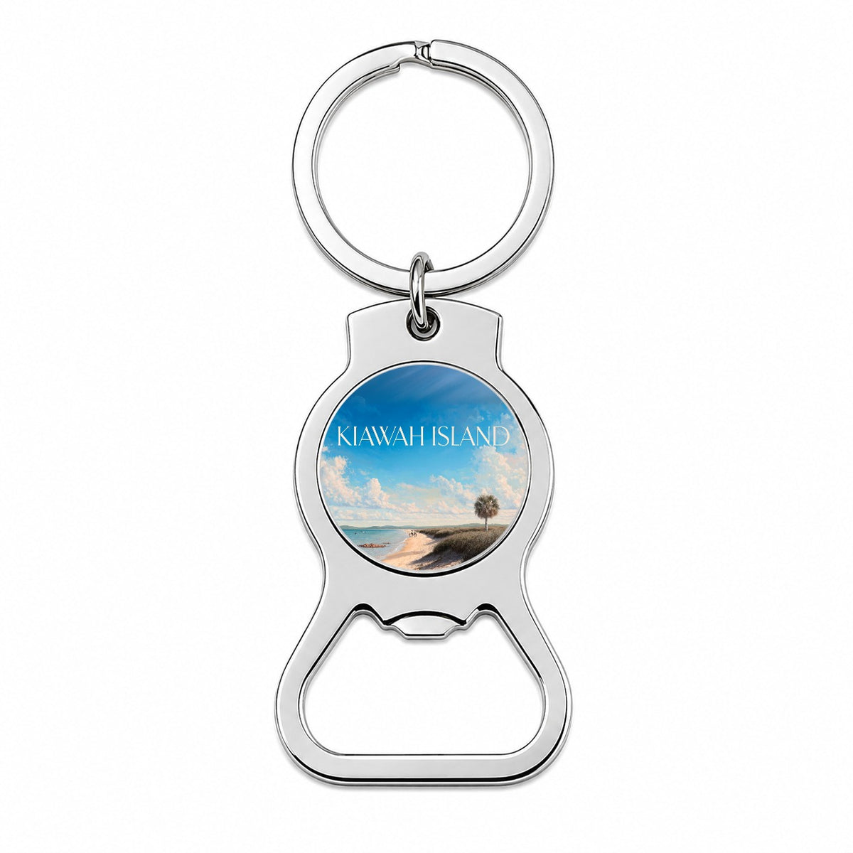 Kiawah Island South Carolina Travel Bottle Opener Keychain