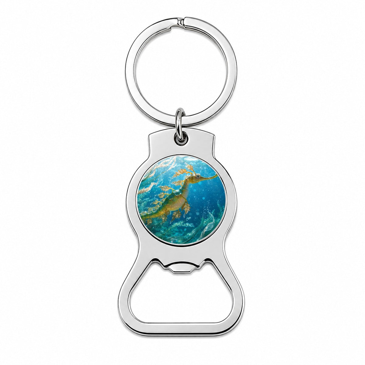Leafy Seadragon Ocean Bottle Opener Keychain