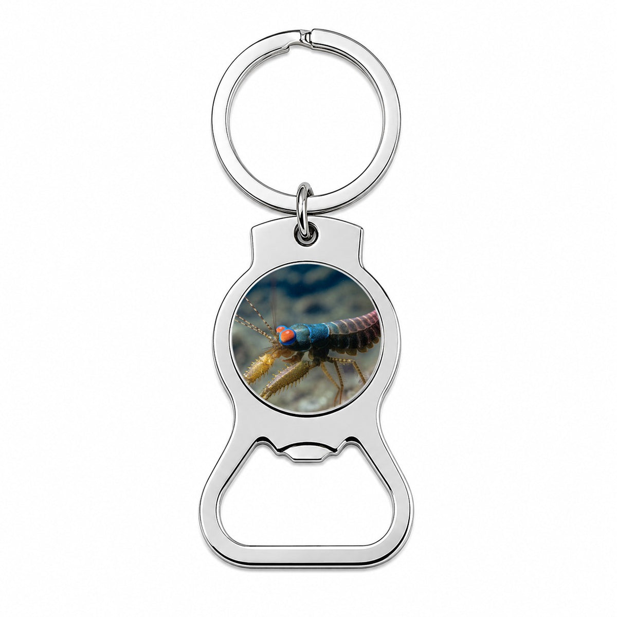 Mantis Shrimp Bottle Opener Keychain