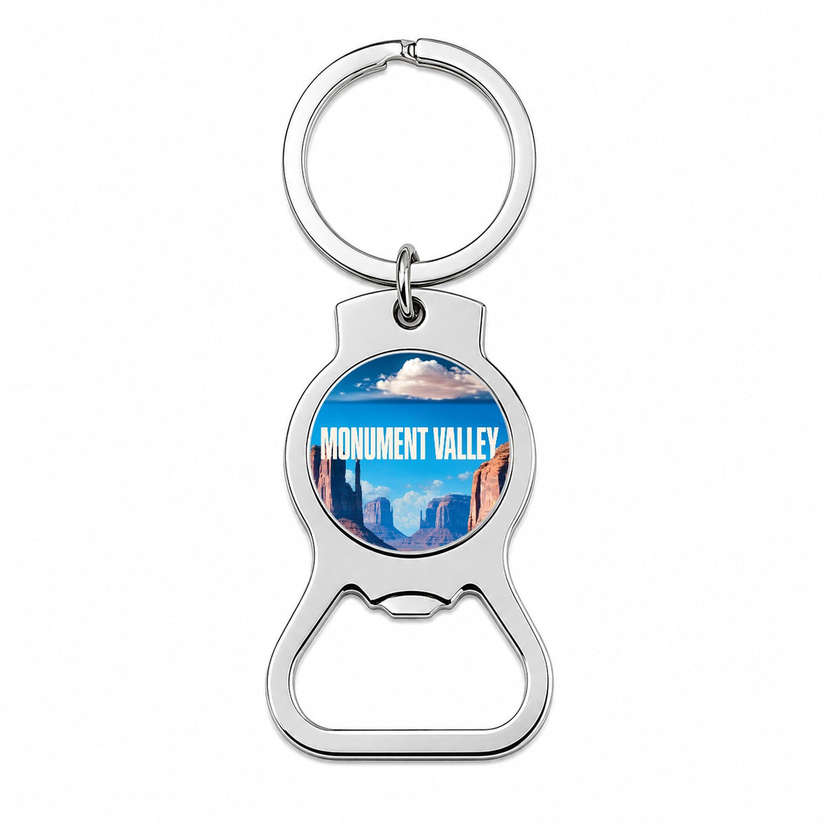 Monument Valley Arizona Utah Travel Bottle Opener Keychain
