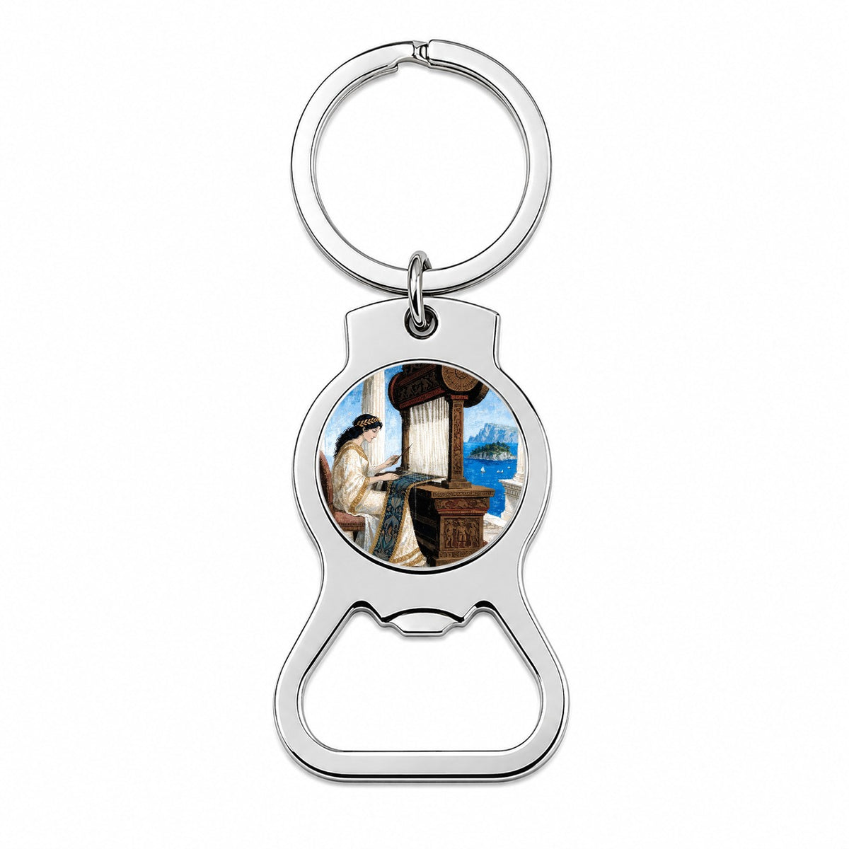 Penelope Greek Mythology Bottle Opener Keychain