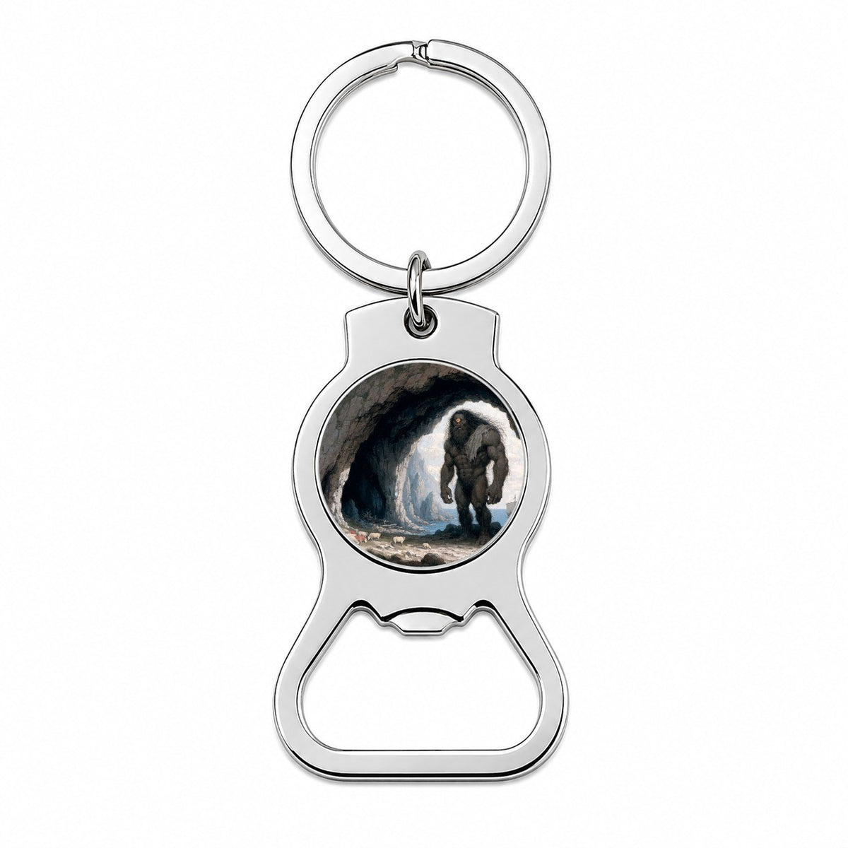 Polyphemus Cyclops Mythology Bottle Opener Keychain