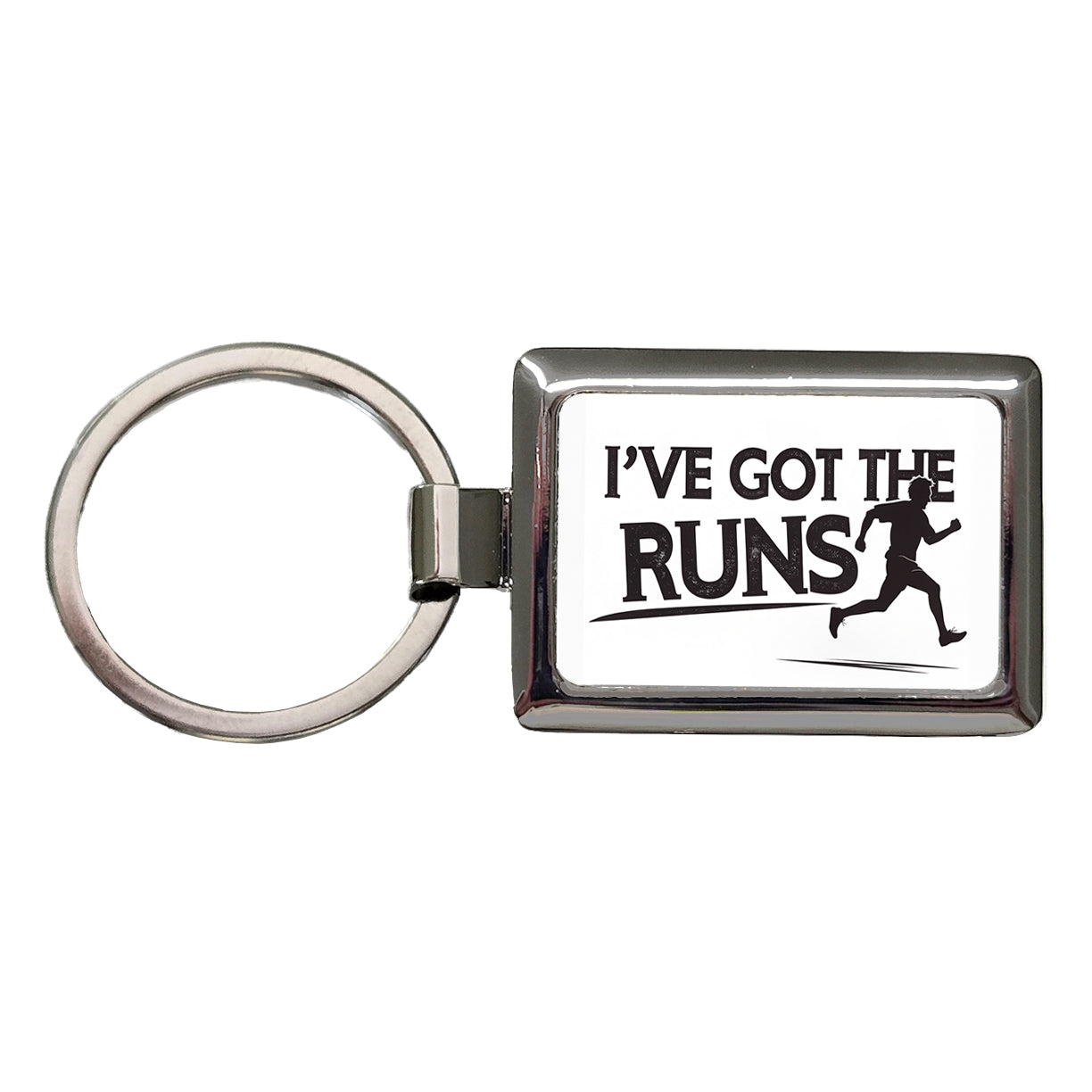 I've Got The Runs Funny Running Jogging Rectangle Metal Keychain