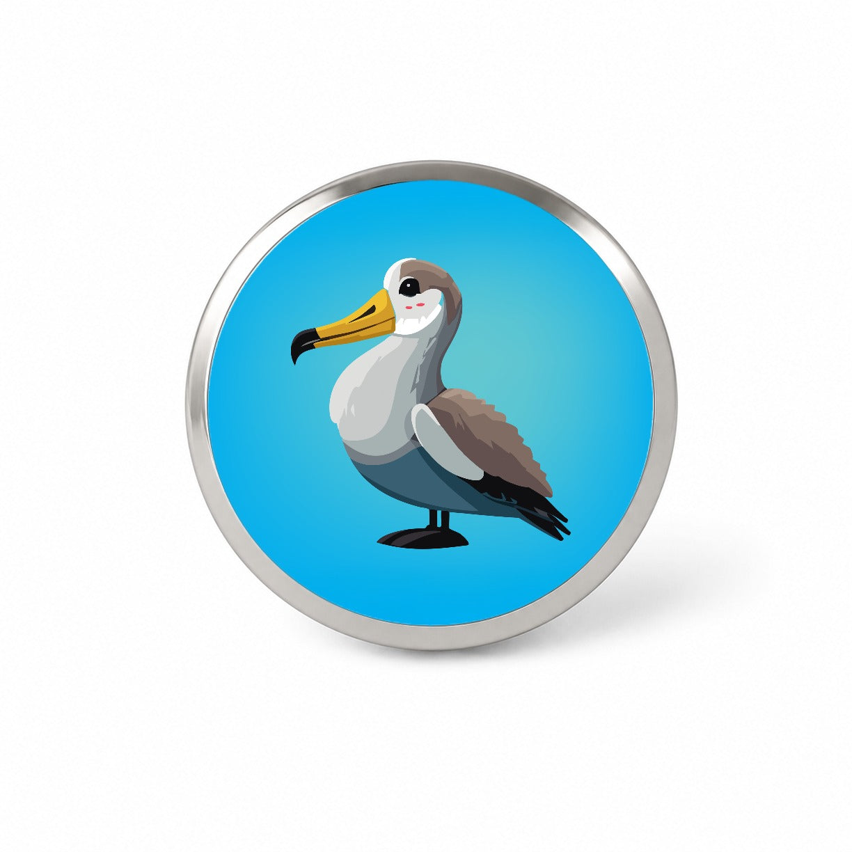 Albatross Bird Novelty Hat Backpack Lapel Pin