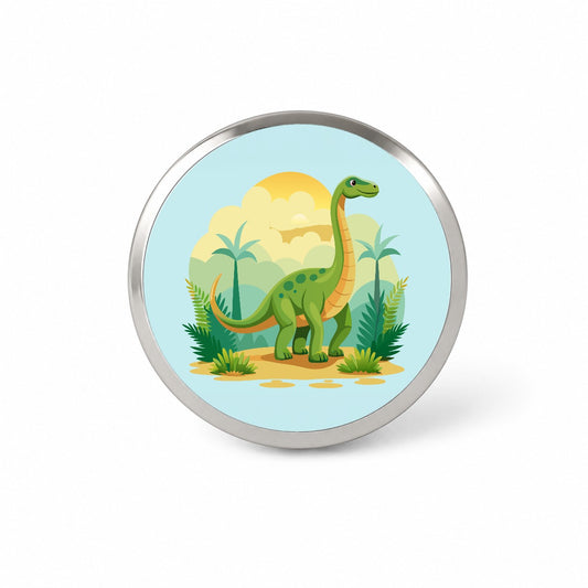 Apatosaurus Dinosaur Novelty Hat Backpack Lapel Pin