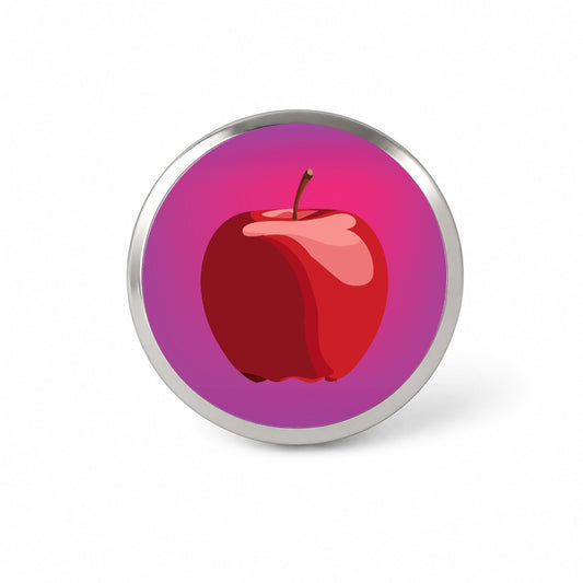 Apple Red Fruit Novelty Hat Backpack Lapel Pin