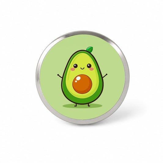Avocado Cute Novelty Hat Backpack Lapel Pin