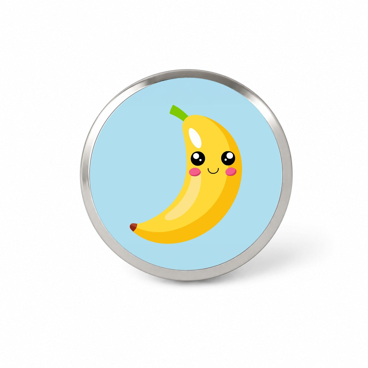 Banana Cute Happy Fruit Novelty Hat Backpack Lapel Pin