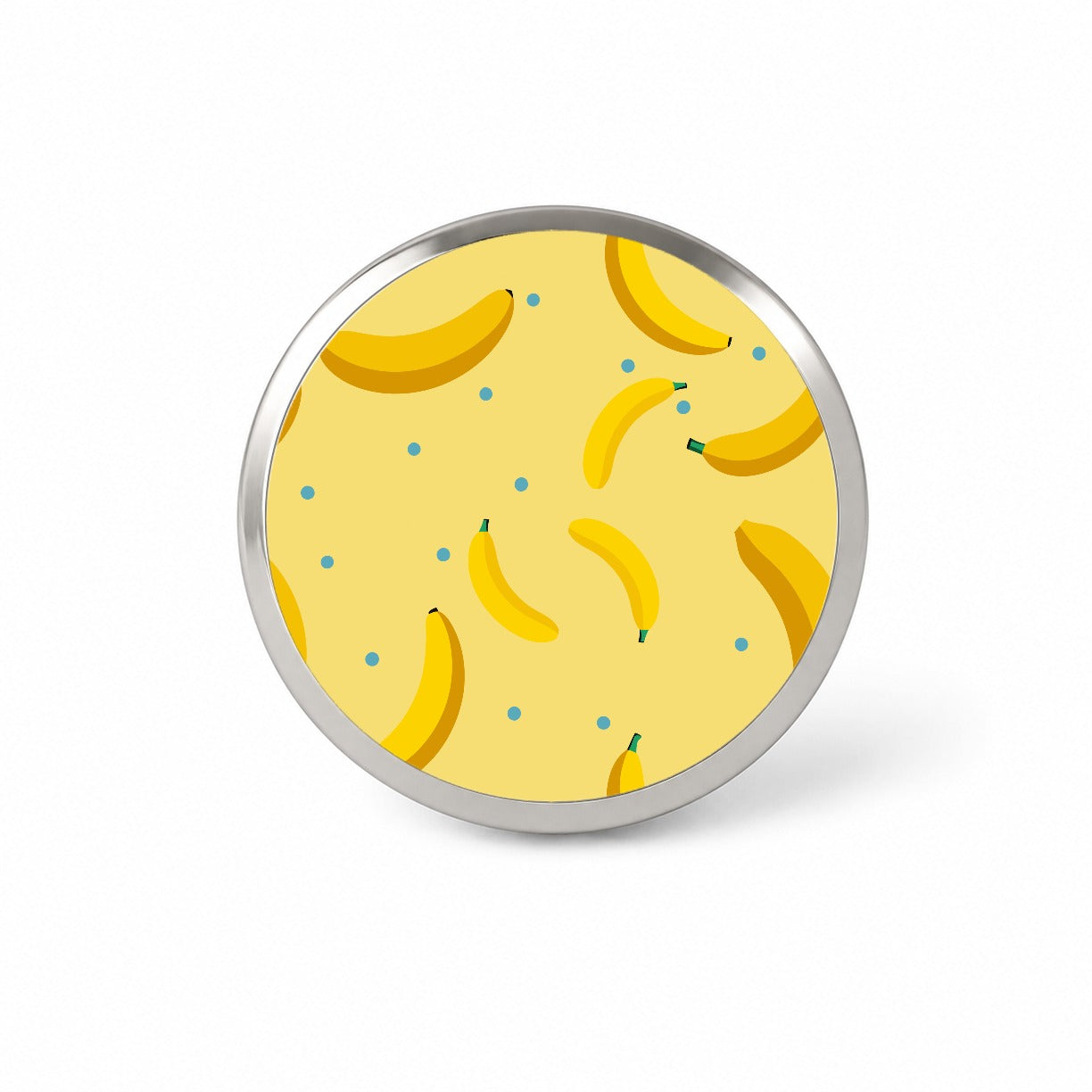 Bananas Oodles Pattern Novelty Hat Backpack Lapel Pin