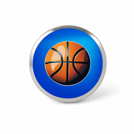 Basketball Sport Novelty Hat Backpack Lapel Pin