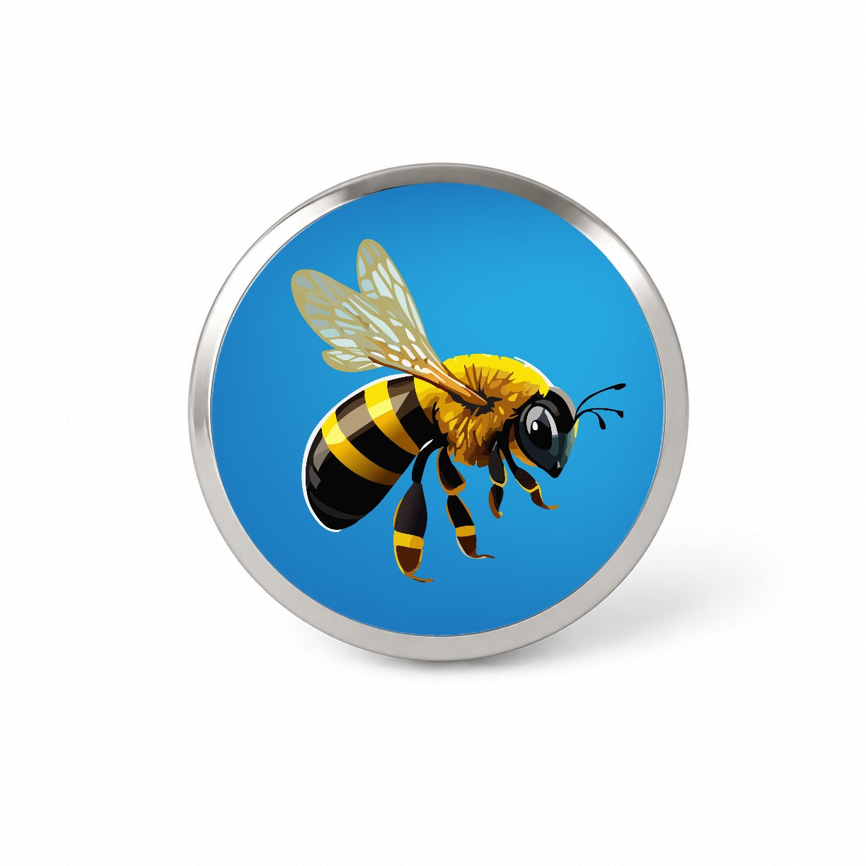 Bee Colorful Novelty Hat Backpack Lapel Pin