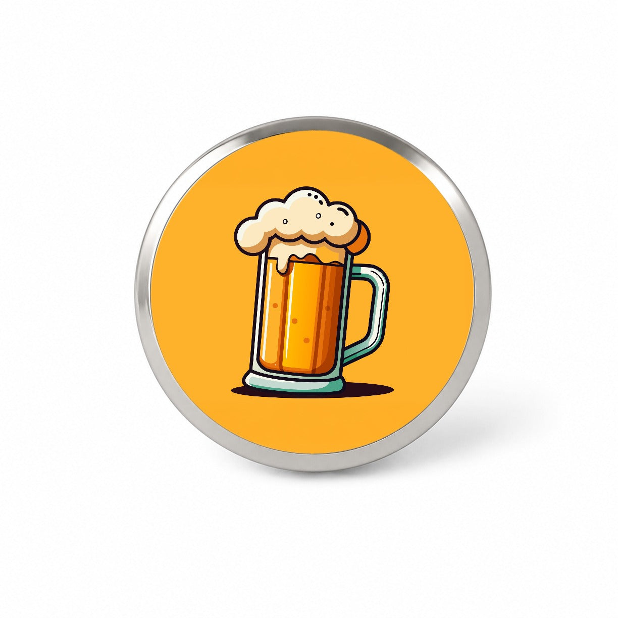 Beer Glass Foaming Stein Novelty Hat Backpack Lapel Pin