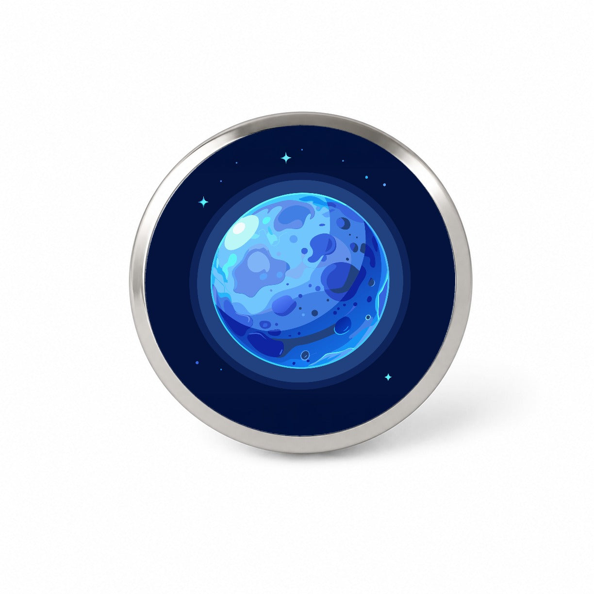 Blue Moon Novelty Hat Backpack Lapel Pin