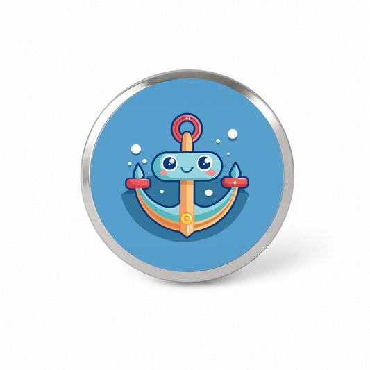 Boat Anchor Cute Novelty Hat Backpack Lapel Pin