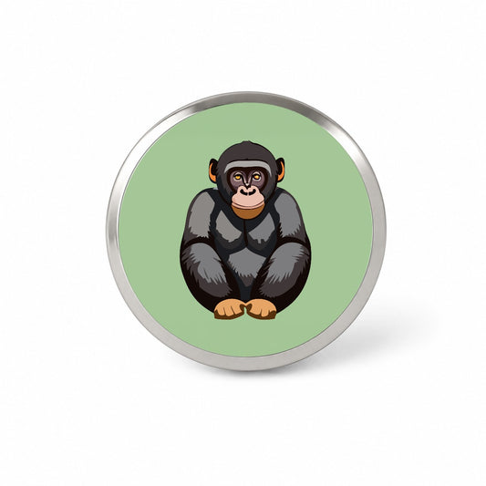 Bonobo Pygmy Chimpanzee Primate Africa Novelty Hat Backpack Lapel Pin