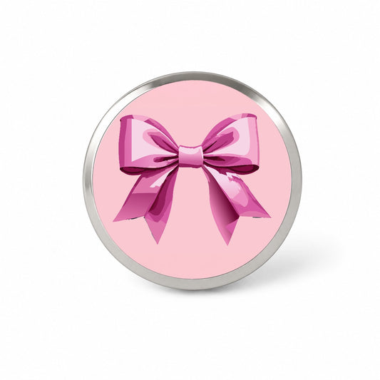Bow Cheerleading Coquette Pink Novelty Hat Backpack Lapel Pin