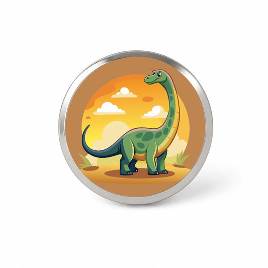 Brontosaurus Novelty Hat Backpack Lapel Pin