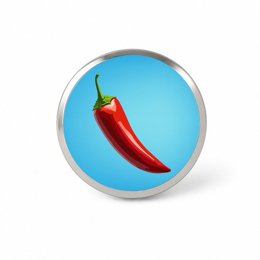 Chili Pepper Red Novelty Hat Backpack Lapel Pin