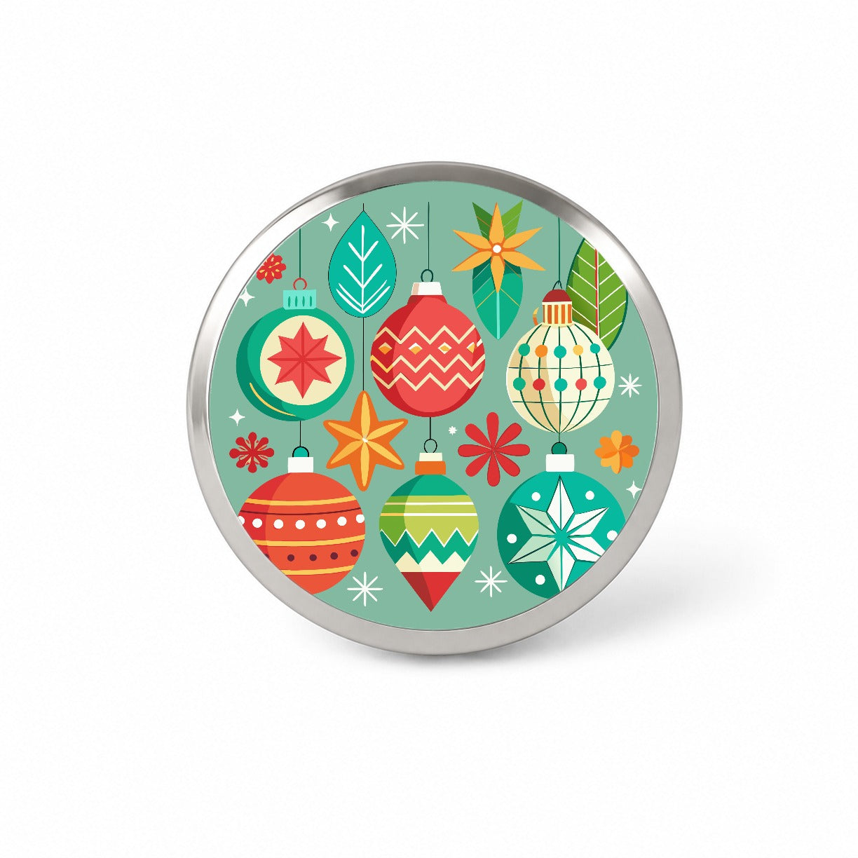 Christmas Ornaments Modern Novelty Hat Backpack Lapel Pin