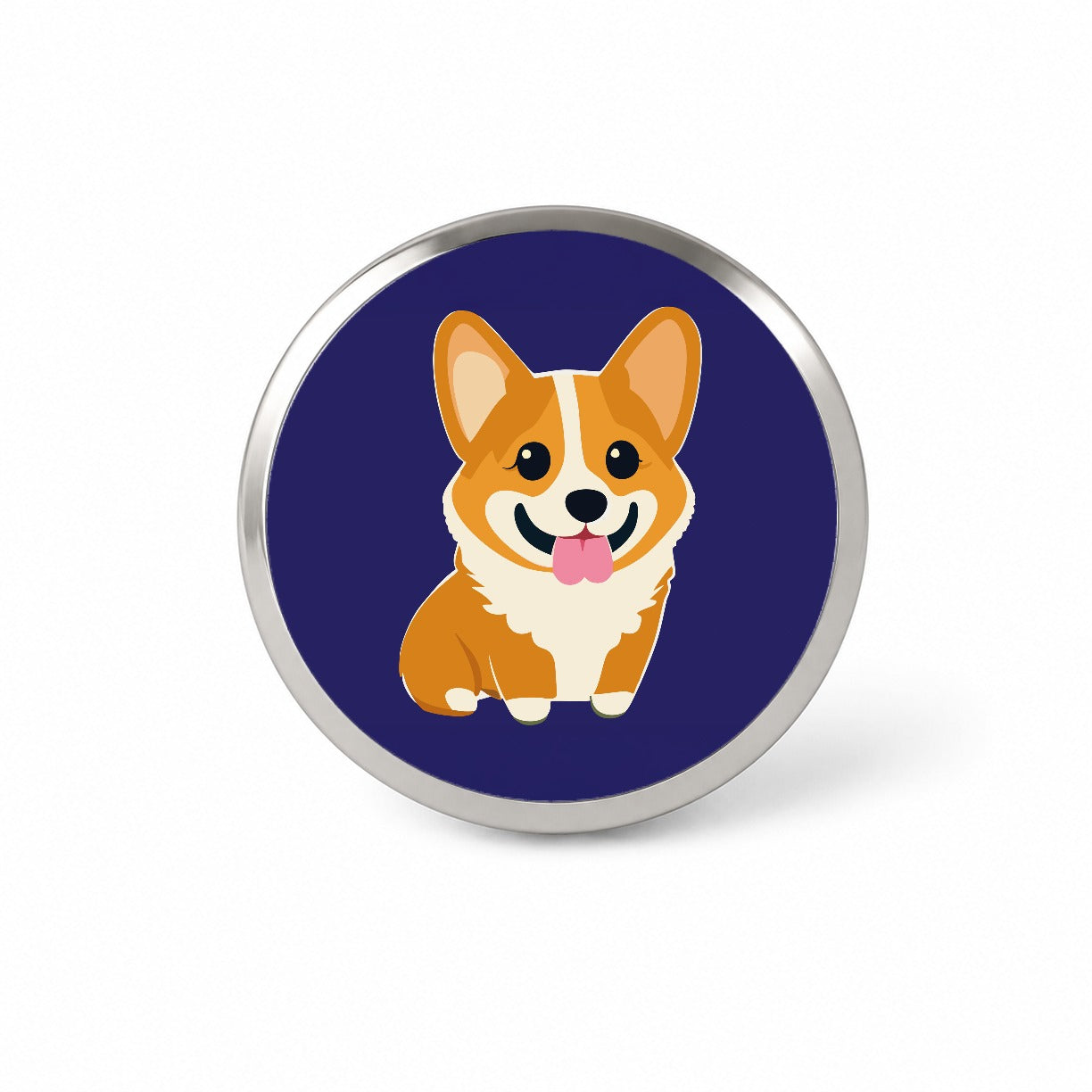 Corgi Dog Sweet Novelty Hat Backpack Lapel Pin