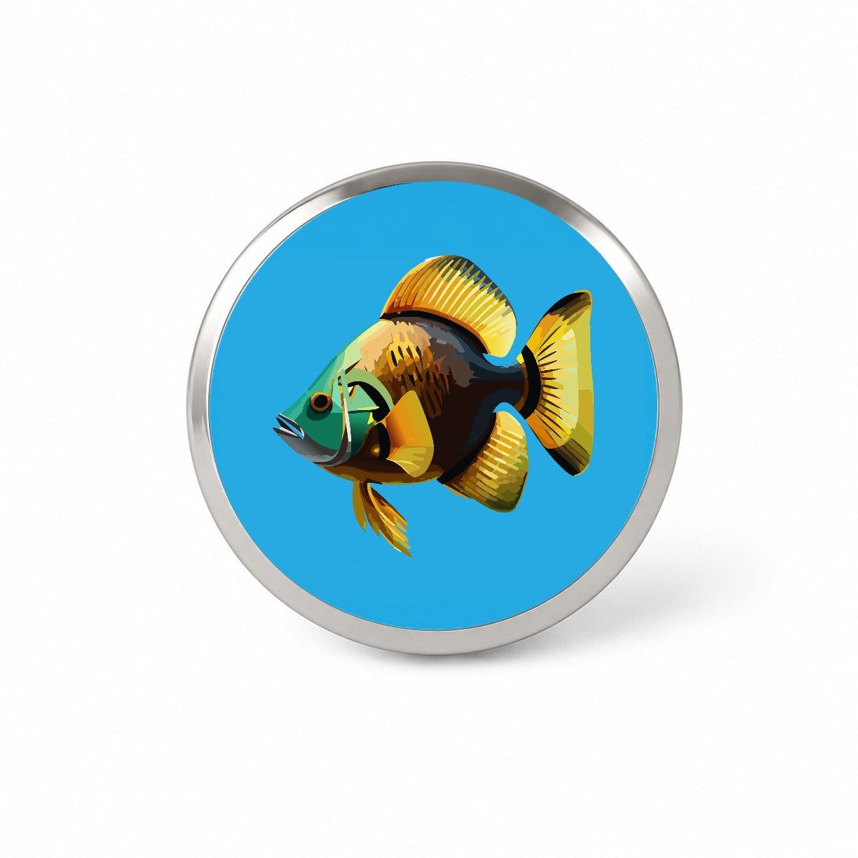 Fish Tropical Novelty Hat Backpack Lapel Pin