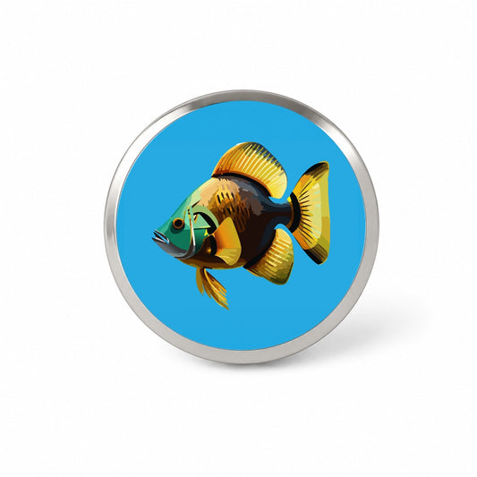Fish Tropical Novelty Hat Backpack Lapel Pin