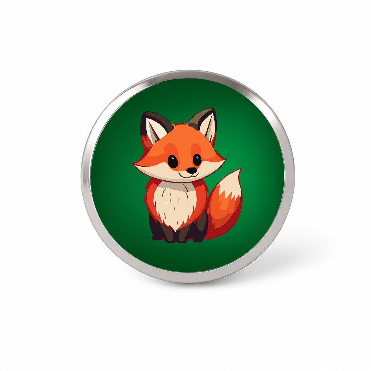 Fox Standing Novelty Hat Backpack Lapel Pin