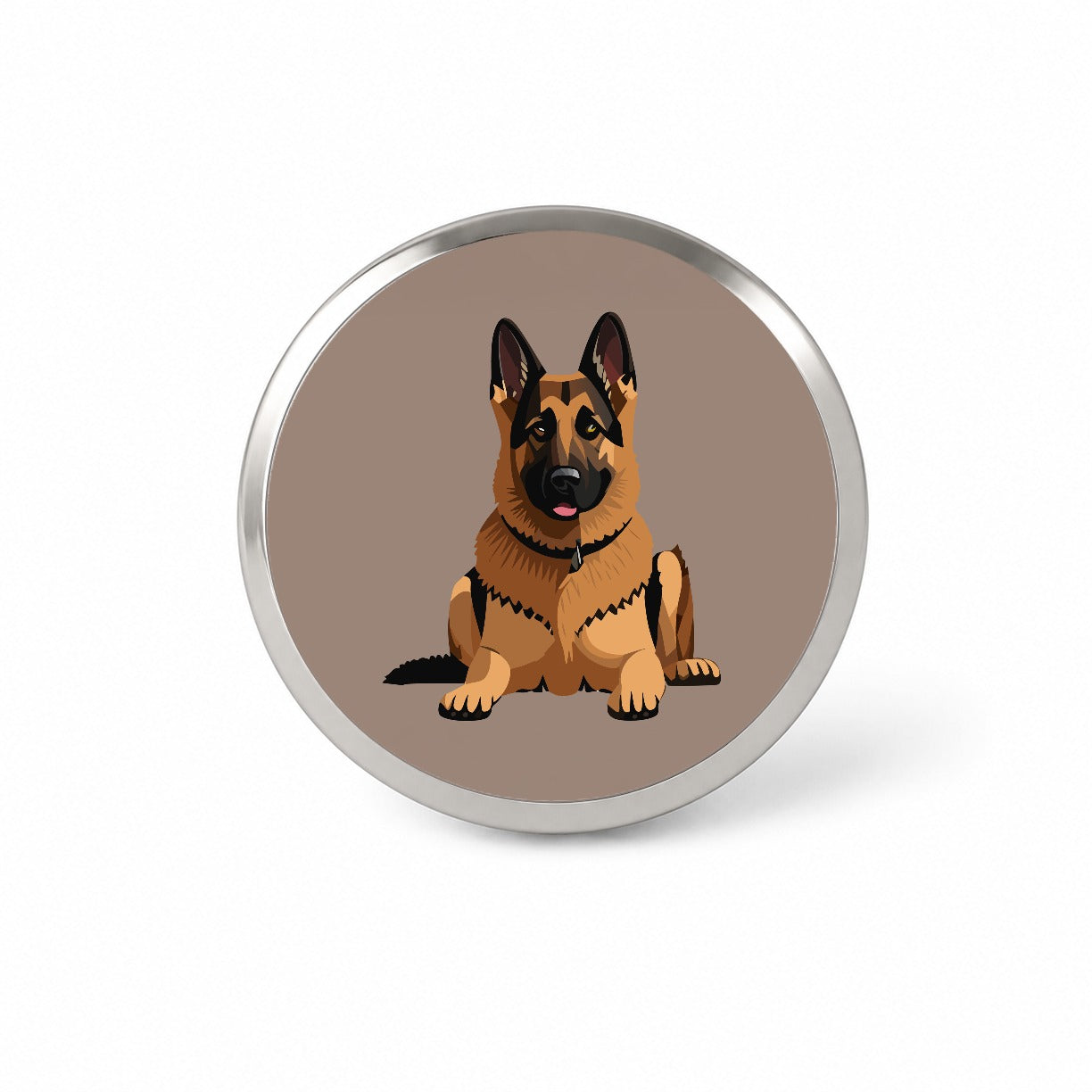 German Shepherd Dog Novelty Hat Backpack Lapel Pin