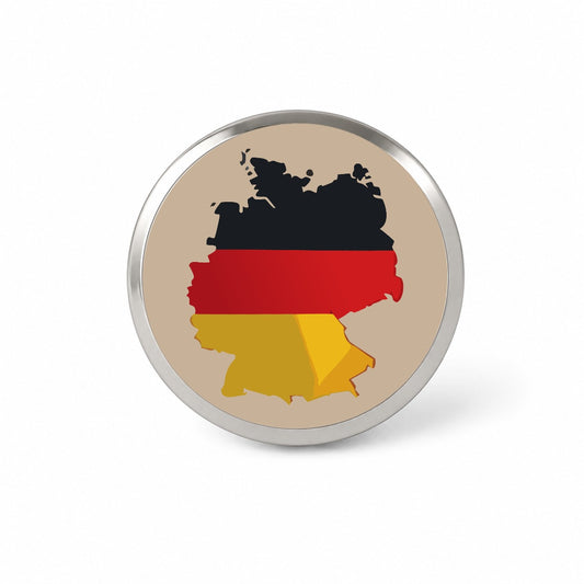 Germany German Flag Country Shape Novelty Hat Backpack Lapel Pin