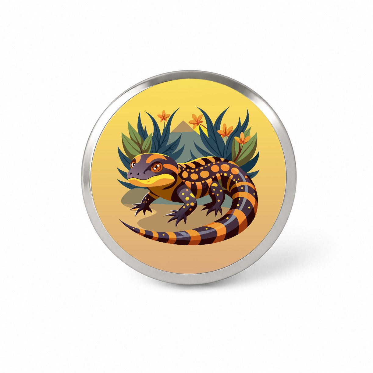 Gila Monster Novelty Hat Backpack Lapel Pin